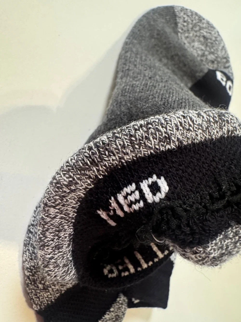 Bombas NWT 3 pair Original Ankle Socks Color: Black/Grey/Charcoal SZ: Medium